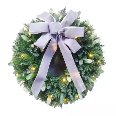 Factory New Design Hot Sale Products Artificial Christmas Garland Xmas Pine Cones Wreath