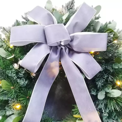 Factory New Design Hot Sale Products Artificial Christmas Garland Xmas Pine Cones Wreath