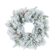 PE PVC Christmas Accessories Garland Home Wedding Holiday Pine Cones Snow Xmas Indoor Holiday Wreath