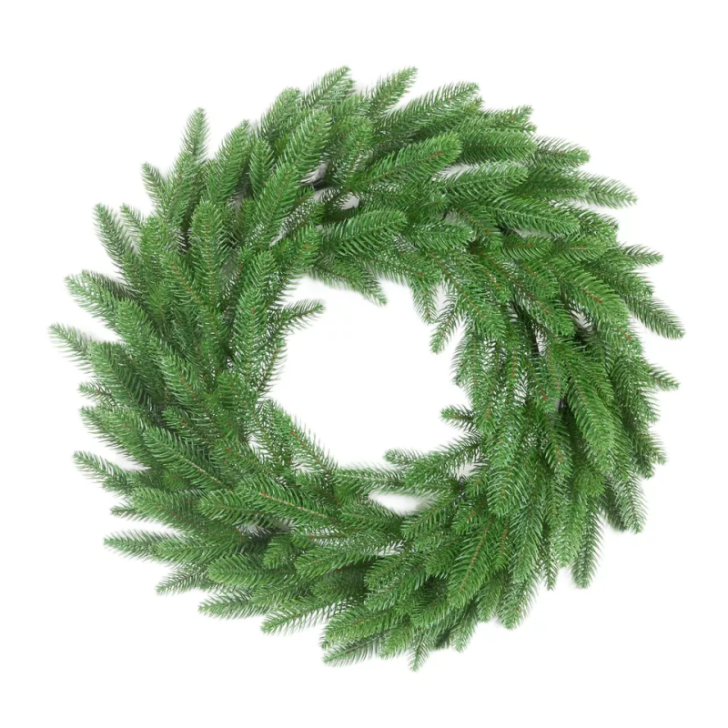 New Design Wholesale Artificial Indoor Holiday Christmas Garland Guangdong Factory Christmas Xmas Wreath