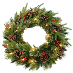 New Christmas Garlands Wreaths Series For Home Christmas Ornaments