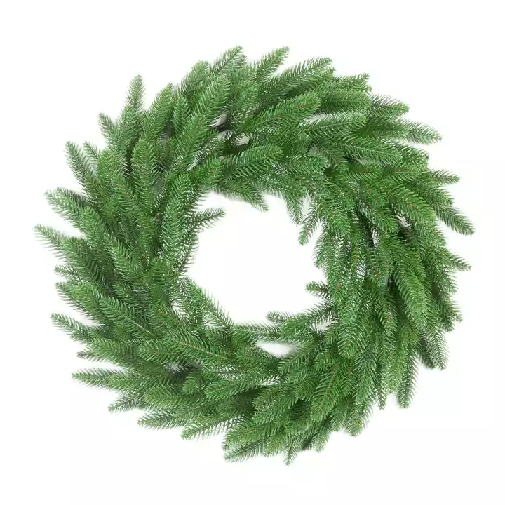 New Design Wholesale Artificial Indoor Holiday Christmas Garland Guangdong Factory Christmas Xmas Wreath