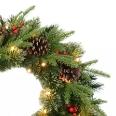 New Christmas Garlands Wreaths Series For Home Christmas Ornaments