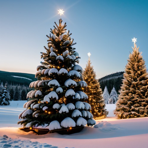 Most important elements of the holiday is the Christmas tree