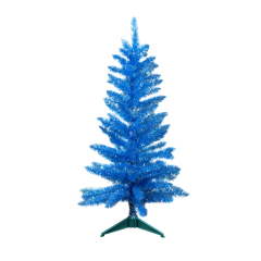 Latest Style High Quality 4FT Christmas Tree Artificial PVC Bule Christmas Tree