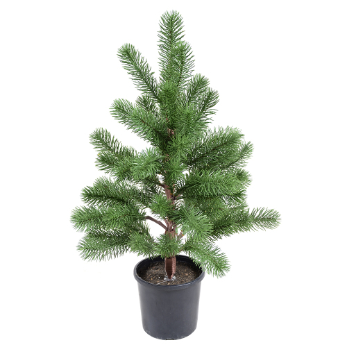 Charming All-PE Tabletop Christmas Tree - Customizable Sizes