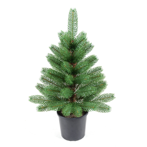 Sturdy All-PE Tabletop Christmas Tree - Customizable Sizes