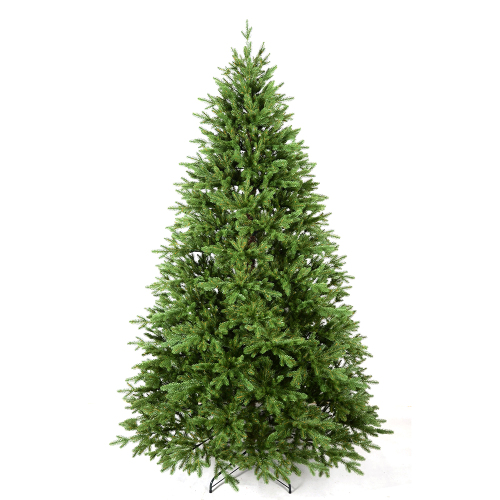 Lush All-PE Christmas Tree - 7650 Branches, Customizable Sizes