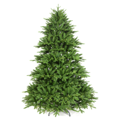 Distinctive All-PE Christmas Tree - 7ft Height, 600 LED Lights