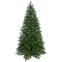 LIXHEY Customizable 7ft PE Christmas Tree - Green and Fireproof