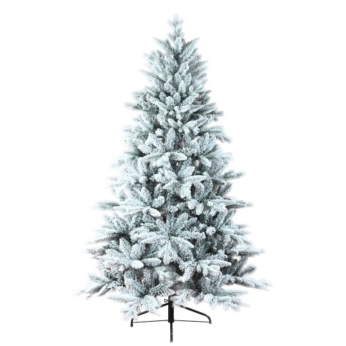 Efficiently Flocked PVC+PE Christmas Tree - Quick Delivery from Overseas Warehouse