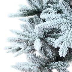 Efficiently Flocked PVC+PE Christmas Tree - Quick Delivery from Overseas Warehouse