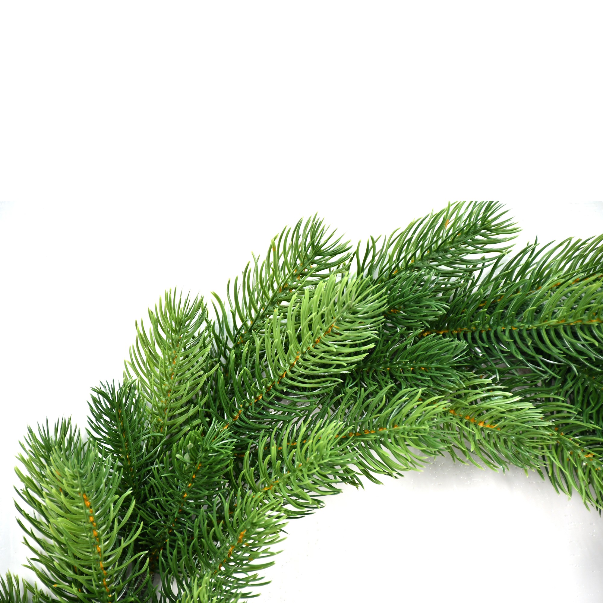 LIXHEY-Dual-Tone PE Christmas Wreath - Customizable Sizes