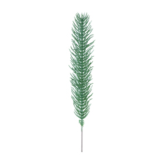 Versatile and Sustainable PE Artificial Leaves for Christmas Trees and Decorations