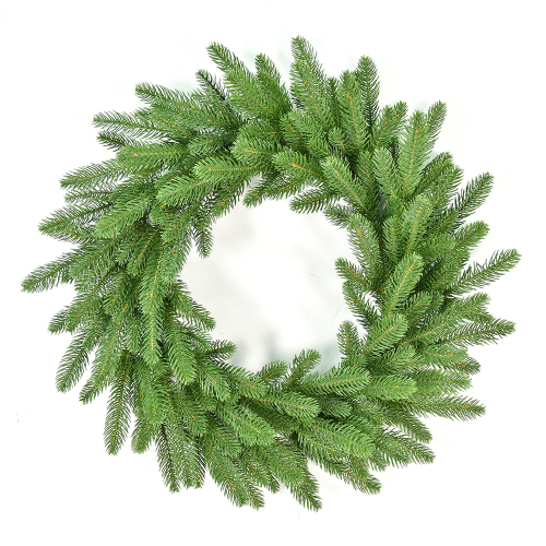 Customizable PE Christmas Wreath for Personalized Festive Decor