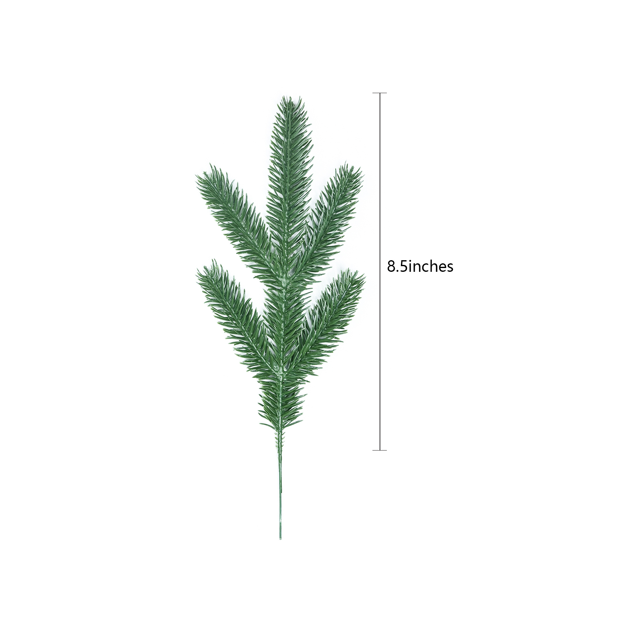 Versatile and Sustainable PE Foliage: Create Stunning Christmas Trees and Decorations with 5-Branch and 3-Branch Varieties