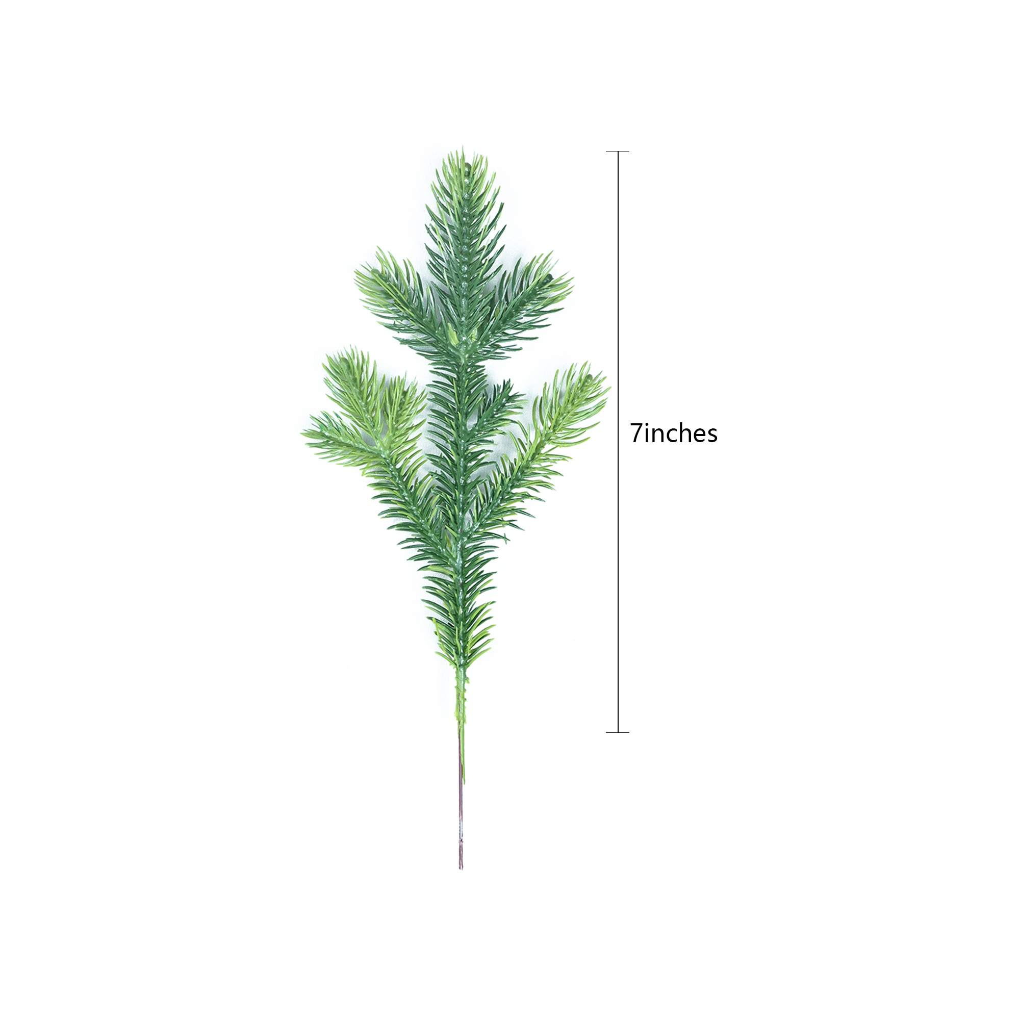 Distinctive Dual-Tone PE Foliage: Versatile for Christmas Trees and Decorations