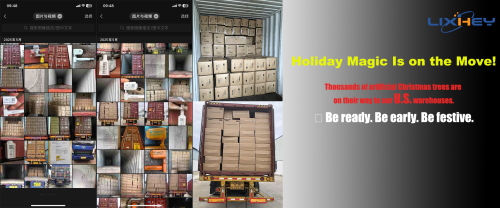 Get Ready for the Holidays: Our Christmas Trees Are Arriving in U.S. Warehouses Soon!