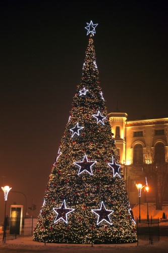 Bespoke 15ft Pre-lit Trees for Luxury Hotel &amp; Mall Decor