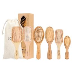 环保竹梳毛刷