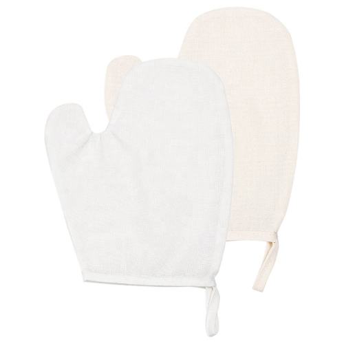 White And Soft Bath Glove