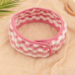 Classic Grid Fabric Women Headbands