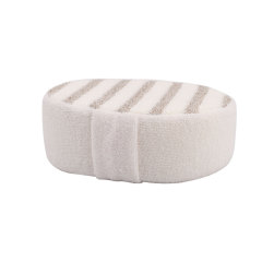 条纹质地沐浴海绵