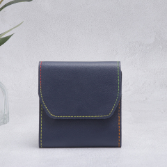 12 PCS Deep Blue PU Bag Manicure Set