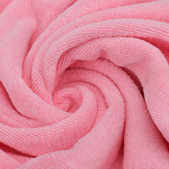 粉色和紫色干发帽