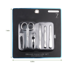 Black And Sliver Beauty Manicure Set
