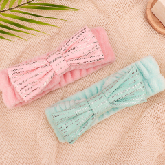 Cute Exquisite Bow Girls Makeup Headband