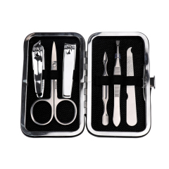 Black And Sliver Beauty Manicure Set