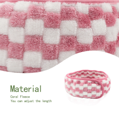 Classic Grid Fabric Women Headbands