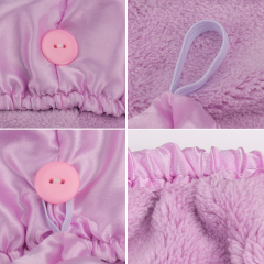 3 Colors Satin Dry Hair Cap