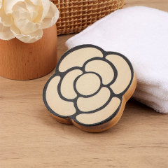 Flower Shape Custom Natural Foot File