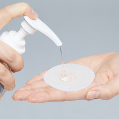 自有品牌有机棉圆垫可重复使用