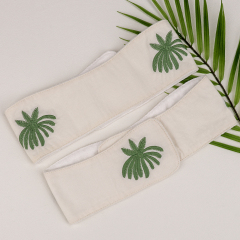Soybean Fiber Coconut Tree Custom Logo Headband