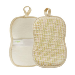 Double Material Bath Shower Sponge
