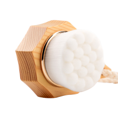 Hexagonal Soft Hair Cleansing Brush