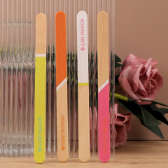Custom Colorful Wood Nail File