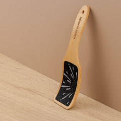 Professional Pedicure Foot File With Bamboo Handle