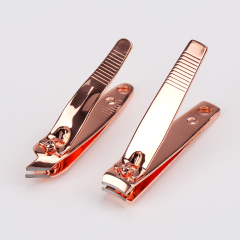 7 PCS Pink And Rose Gold Manicure Set