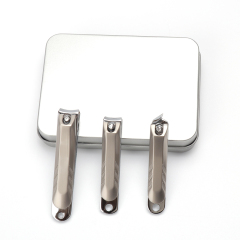 3 PCS Nail Clipper Set With Metal Box