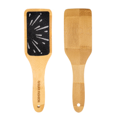 Professional Pedicure Foot File With Bamboo Handle