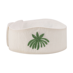 Soybean Fiber Coconut Tree Custom Logo Headband