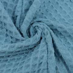 Blue Waffle Dry Hair Cap