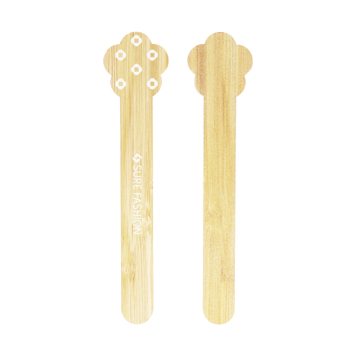Bright Flower Shape Bamboo File
