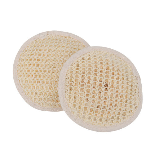 天然圆形带手柄剑麻海绵