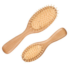 高品质圆弧柄木毛刷