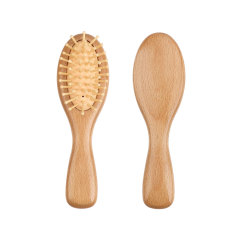 高品质圆弧柄木毛刷